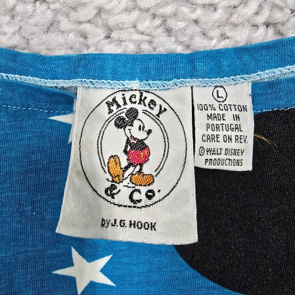Vintage Disney Productions Womens Top Mickey Minnie Collectors Series 3 L Casual - Picture 4 of 8